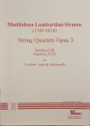 Lombardini quartets 1-3 cover